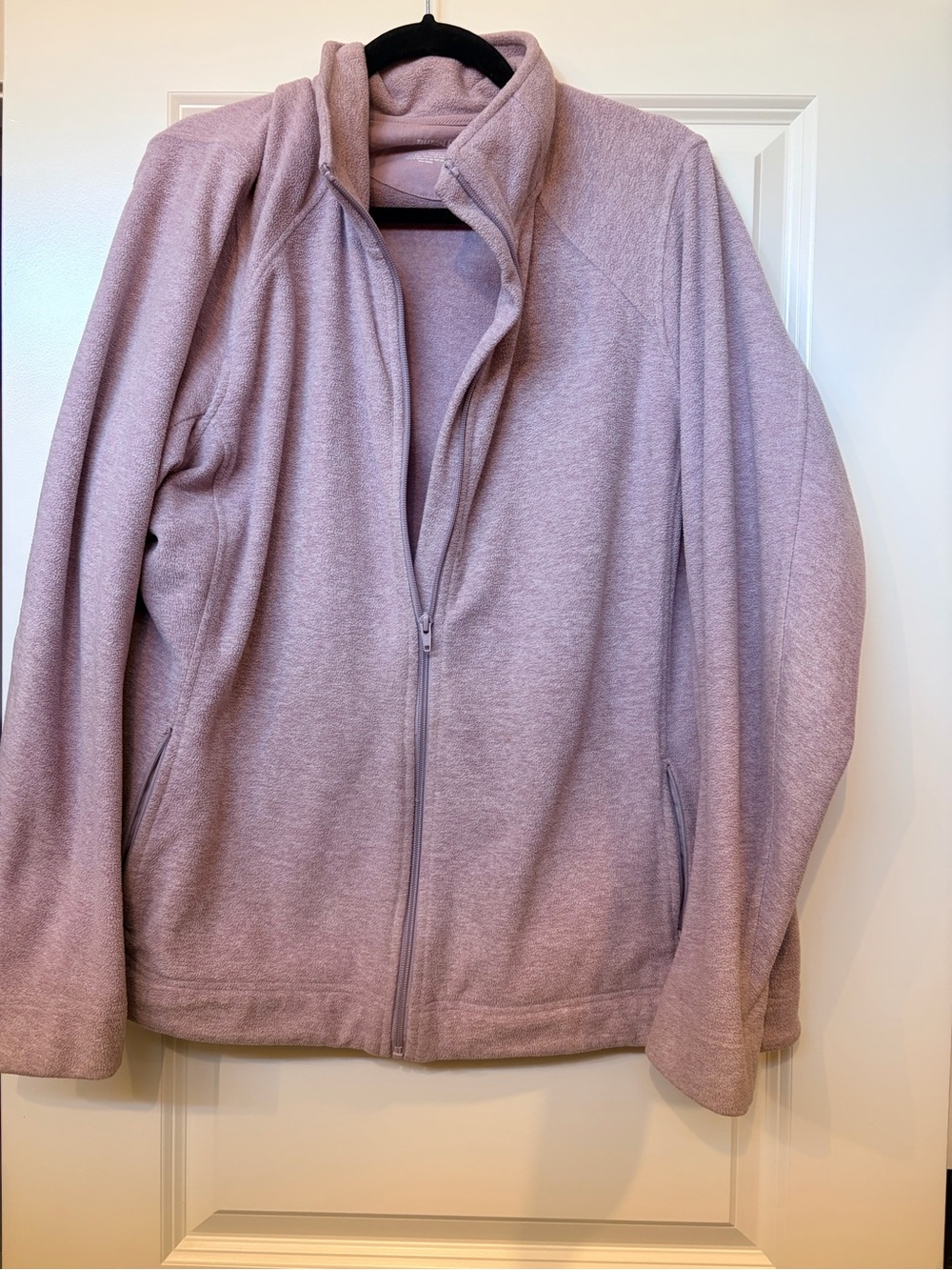 Duluth Trading Co Lilac Fleece Jacket